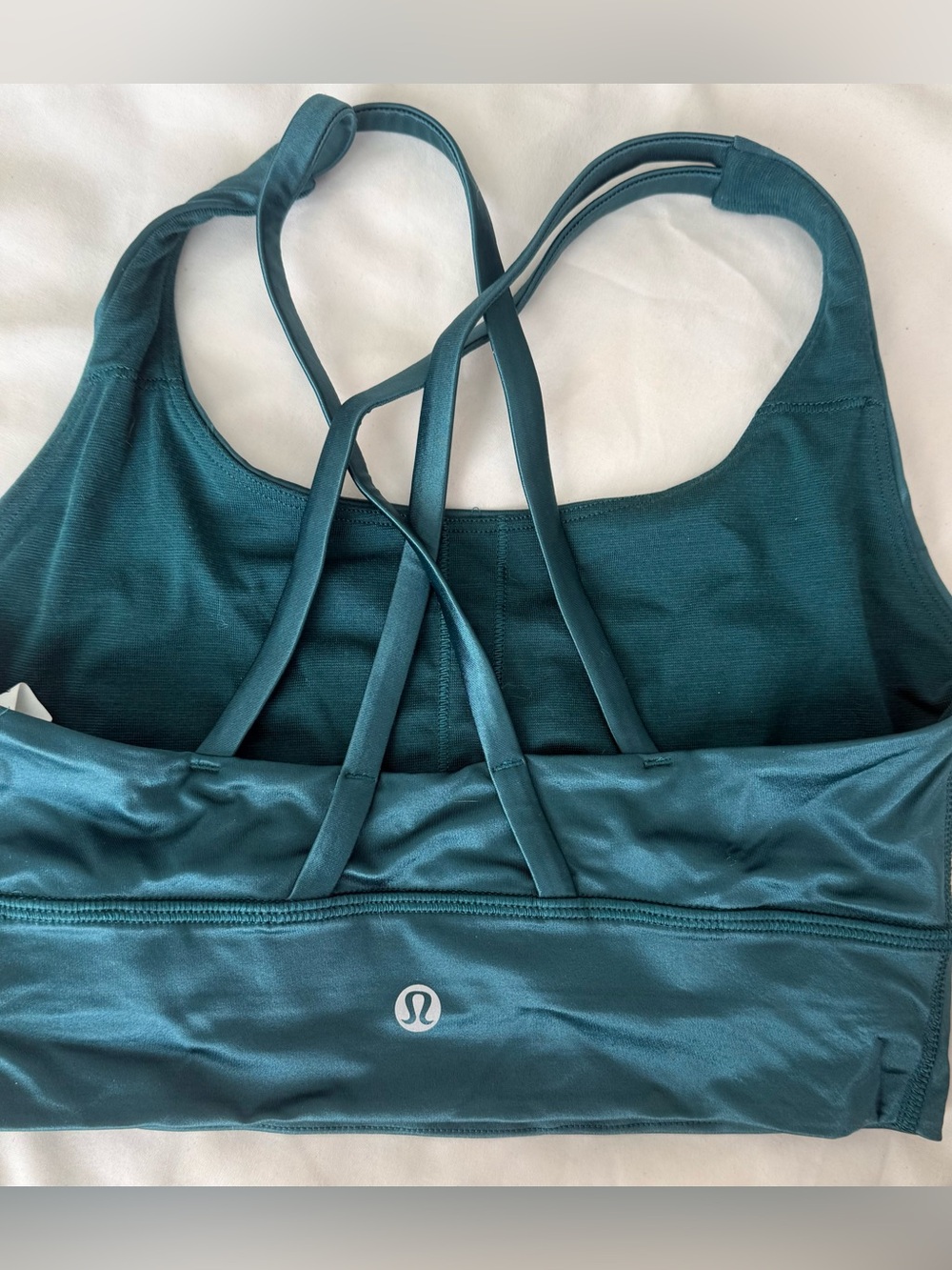 Lululemon Energy Longline Bra Foil
Storm Teal Sz. 6 - Picture 3 of 4